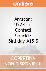 Amscan: 9'/23Cm Confetti Sprinkle Birthday A15 S giochi