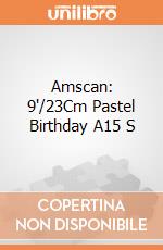Amscan: 9'/23Cm Pastel Birthday A15 S giochi