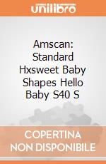 Amscan: Standard Hxsweet Baby Shapes Hello Baby S40 S giochi