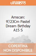Amscan: 9'/23Cm Pastel Dream Birthday A15 S giochi