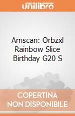 Amscan: Orbzxl Rainbow Slice Birthday G20 S giochi