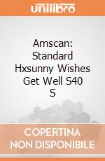 Amscan: Standard Hxsunny Wishes Get Well S40 S giochi