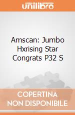 Amscan: Jumbo Hxrising Star Congrats P32 S giochi