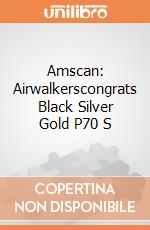 Amscan: Airwalkerscongrats Black Silver Gold P70 S giochi