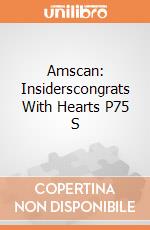 Amscan: Insiderscongrats With Hearts P75 S giochi