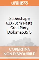 Supershape 63X78cm Pastel Grad Party Diplomap35 S giochi