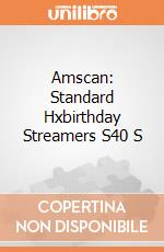 Amscan: Standard Hxbirthday Streamers S40 S giochi