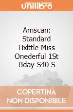 Amscan: Standard Hxlttle Miss Onederful 1St Bday S40 S giochi