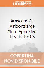 Amscan: Ci: Airloonzlarge Mom Sprinkled Hearts P70 S giochi