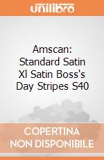 Amscan: Standard Satin Xl Satin Boss's Day Stripes S40 giochi