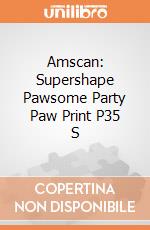 Amscan: Supershape Pawsome Party Paw Print P35 S giochi