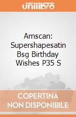 Amscan: Supershapesatin Bsg Birthday Wishes P35 S giochi