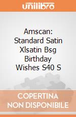 Amscan: Standard Satin Xlsatin Bsg Birthday Wishes S40 S giochi