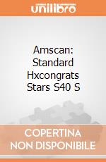Amscan: Standard Hxcongrats Stars S40 S giochi