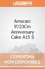 Amscan: 9'/23Cm Anniversary Cake A15 S giochi