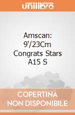 Amscan: 9'/23Cm Congrats Stars A15 S giochi