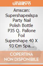 Amscan: Supershapexlspa Party Nail Polish Bottle P35 Q. Pallone Foil Supershape 40 X 93 Cm Spa Party Nail Polish Bottle giochi