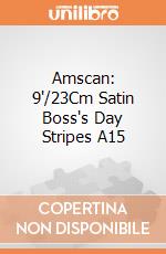 Amscan: 9'/23Cm Satin Boss's Day Stripes A15 giochi