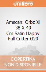 Amscan: Orbz Xl 38 X 40 Cm Satin Happy Fall Critter G20 giochi