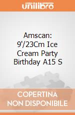 Amscan: 9'/23Cm Ice Cream Party Birthday A15 S giochi