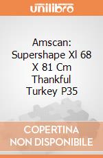 Amscan: Supershape Xl 68 X 81 Cm Thankful Turkey P35 giochi