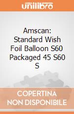 Amscan: Standard Wish Foil Balloon S60 Packaged 45 S60 S giochi