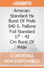 Amscan: Standard Hx Burst Of Pride S40 S. Pallone Foil Standard 17' - 42 Cm Burst Of Pride giochi