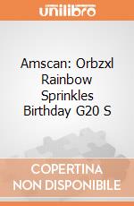 Amscan: Orbzxl Rainbow Sprinkles Birthday G20 S giochi