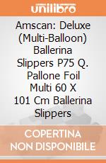 Amscan: Deluxe (Multi-Balloon) Ballerina Slippers P75 Q. Pallone Foil Multi 60 X 101 Cm Ballerina Slippers giochi
