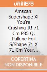 Amscan: Supershape Xl You're Crushing It! 71 Cm P35 Q. Pallone Foil S/Shape 71 X 71 Cm Your Crushing It! giochi