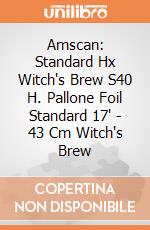 Amscan: Standard Hx Witch's Brew S40 H. Pallone Foil Standard 17' - 43 Cm Witch's Brew giochi