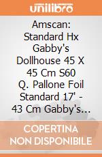 Amscan: Standard Hx Gabby's Dollhouse 45 X 45 Cm S60 Q. Pallone Foil Standard 17" - 43 Cm Gabby's Dollhouse giochi