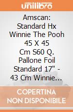 Amscan: Standard Hx Winnie The Pooh 45 X 45 Cm S60 Q. Pallone Foil Standard 17" - 43 Cm Winnie The Pooh giochi