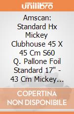Amscan: Standard Hx Mickey Clubhouse 45 X 45 Cm S60 Q. Pallone Foil Standard 17" - 43 Cm Mickey Clubhouse giochi