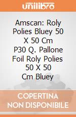 Amscan: Roly Polies Bluey 50 X 50 Cm P30 Q. Pallone Foil Roly Polies 50 X 50 Cm Bluey giochi