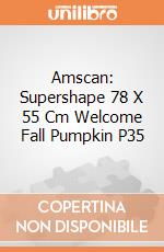 Amscan: Supershape 78 X 55 Cm Welcome Fall Pumpkin P35 giochi