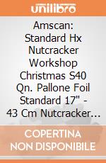 Amscan: Standard Hx Nutcracker Workshop Christmas S40 Qn. Pallone Foil Standard 17" - 43 Cm Nutcracker Workshop giochi