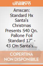 Amscan: Standard Hx Santa's Christmas Presents S40 Qn. Pallone Foil Standard 17" - 43 Cm Santa's Christmas Presents giochi