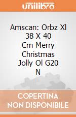 Amscan: Orbz Xl 38 X 40 Cm Merry Christmas Jolly Ol G20 N giochi