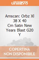 Amscan: Orbz Xl 38 X 40 Cm Satin New Years Blast G20 Y giochi