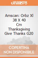 Amscan: Orbz Xl 38 X 40 Cm Thanksgiving Give Thanks G20 giochi