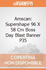 Amscan: Supershape 96 X 58 Cm Boss Day Blast Banner P35 giochi