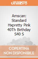 Amscan: Standard Hxpretty Pink 40Th Birthday S40 S giochi