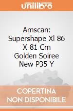 Amscan: Supershape Xl 86 X 81 Cm Golden Soiree New P35 Y giochi