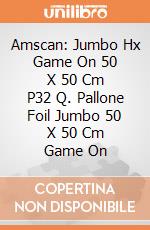 Amscan: Jumbo Hx Game On 50 X 50 Cm P32 Q. Pallone Foil Jumbo 50 X 50 Cm Game On giochi