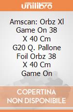 Amscan: Orbz Xl Game On 38 X 40 Cm G20 Q. Pallone Foil Orbz 38 X 40 Cm Game On giochi