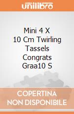 Mini 4 X 10 Cm Twirling Tassels Congrats Graa10 S giochi