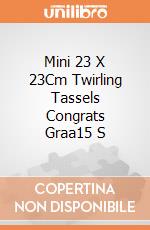 Mini 23 X 23Cm Twirling Tassels Congrats Graa15 S giochi