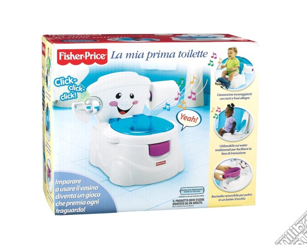 Mattel P4328 - Fisher Price - Baby Gear - La Mia Prima Toilette gioco di Fisher Price