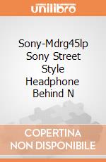 Sony-Mdrg45lp Sony Street Style Headphone Behind N gioco di Sony